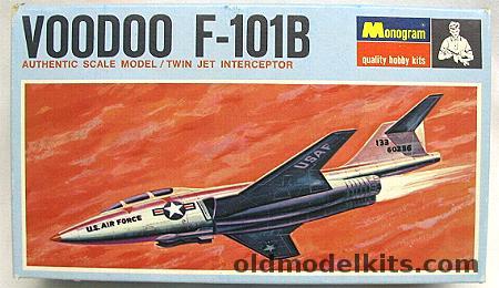 Monogram 1/109 F-101B Voodoo - Blue Box Issue, PA164-70 plastic model kit